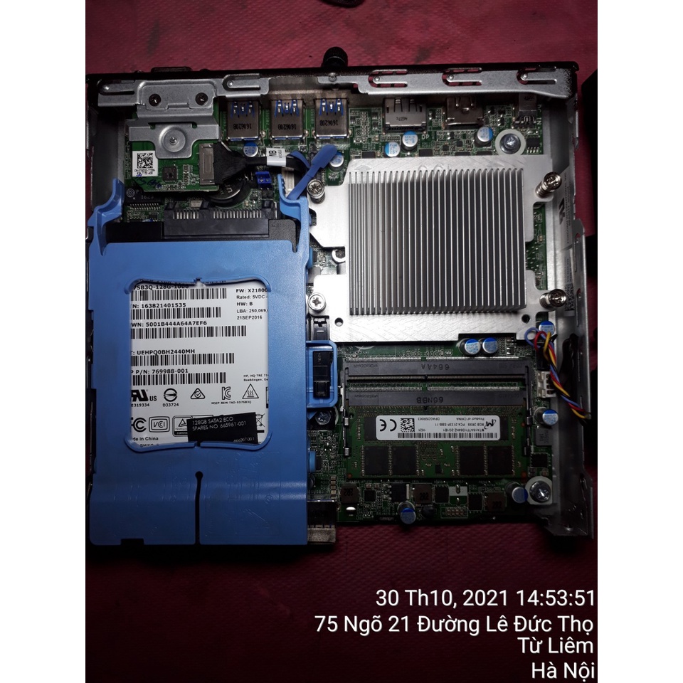 Dell 7040 Super Tiny/ CPU I7 6700T/ Ram 8gb/ SSd 128gb Siêu VIP | WebRaoVat - webraovat.net.vn