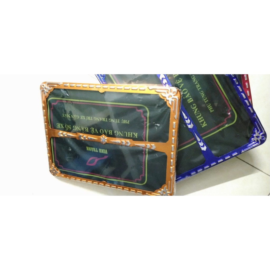 [CHÍNH HÃNG] Bộ Khung Biển Số Xe Máy cao cấp