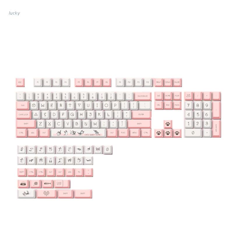 Bộ Phím Rời PBT 138 Phím Cho Bàn Phím Cơ MX