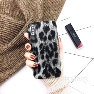 Ốp giả da beo iphone X