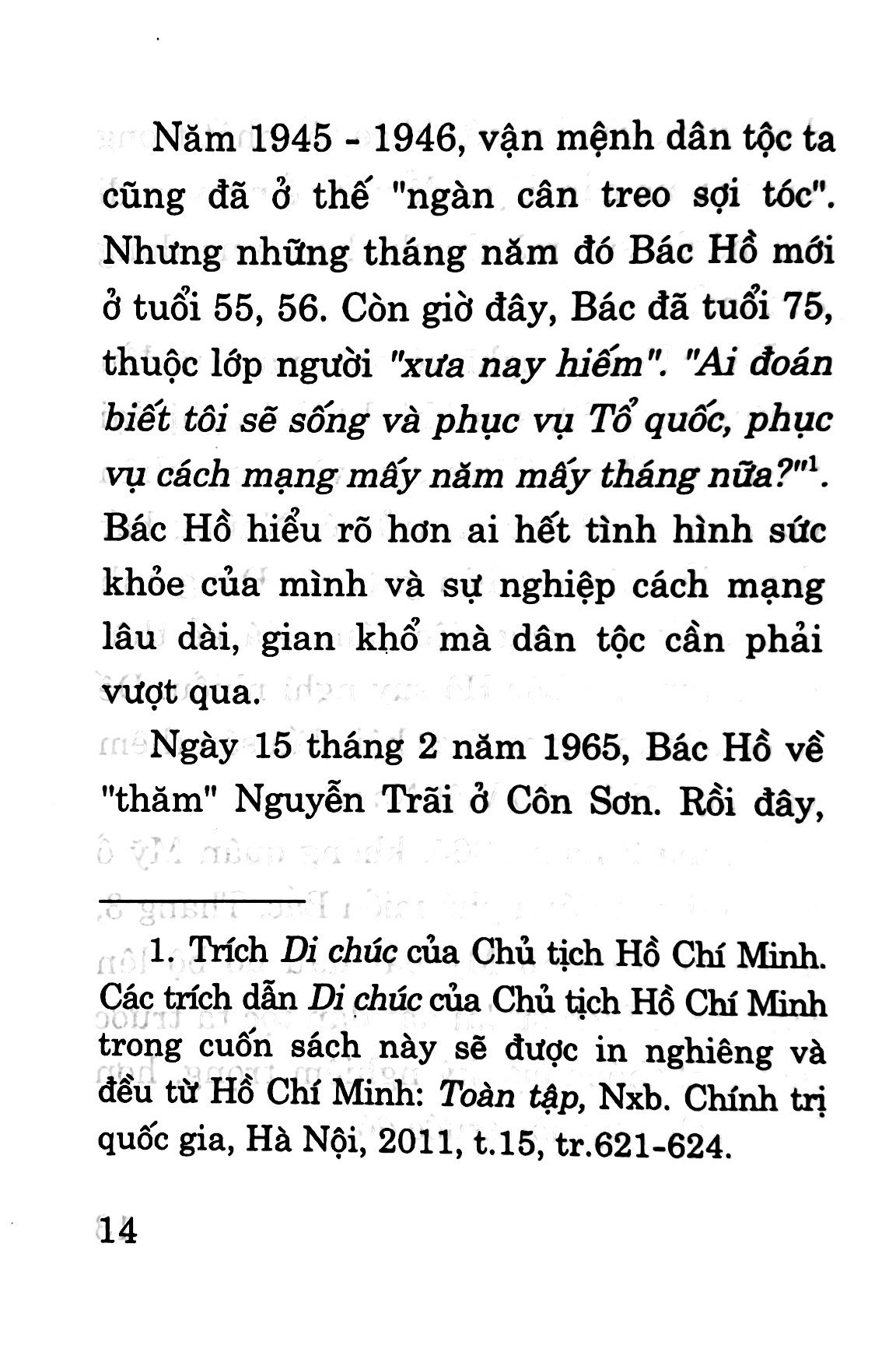 Sách Bác Hồ Viết Di Chúc | BigBuy360 - bigbuy360.vn
