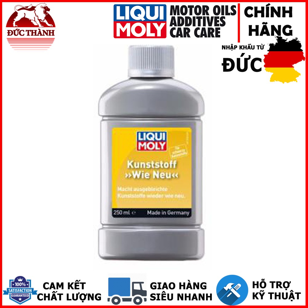 Chất phục hồi và làm mới nhựa đen xe Liqui Moly 1552 250ml ( tặng kèm khăn xanh )