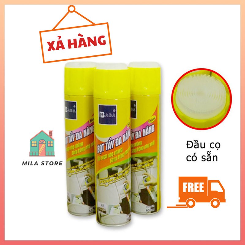 Chất Tẩy Rửa Đa Năng - Bình Xịt Bọt Tẩy - Mila Store