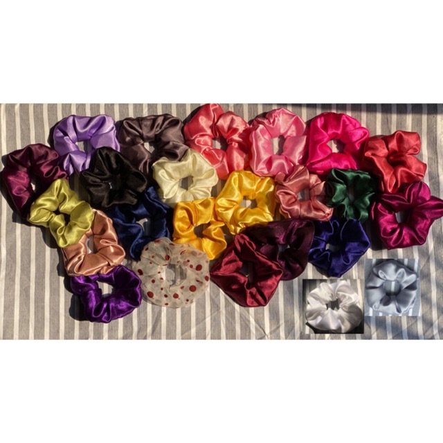 SCRUNCHIES CỘT TÓC ĐEO TAY ( NHẮN TIN SHOP ĐỂ CHỌN MÀU )