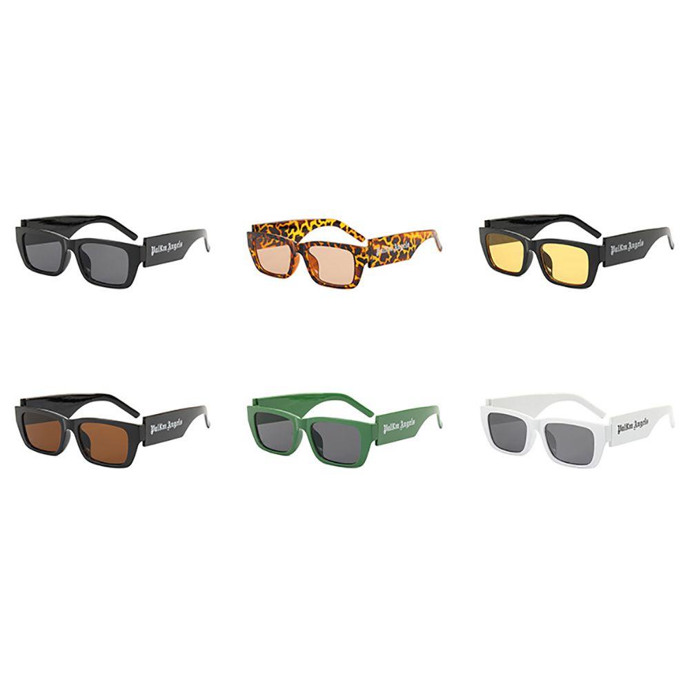 Kính Mát Gọng Vuông Chống Bức Xạ Bảo Vệ Mắt Dành Cho Nam Nữ