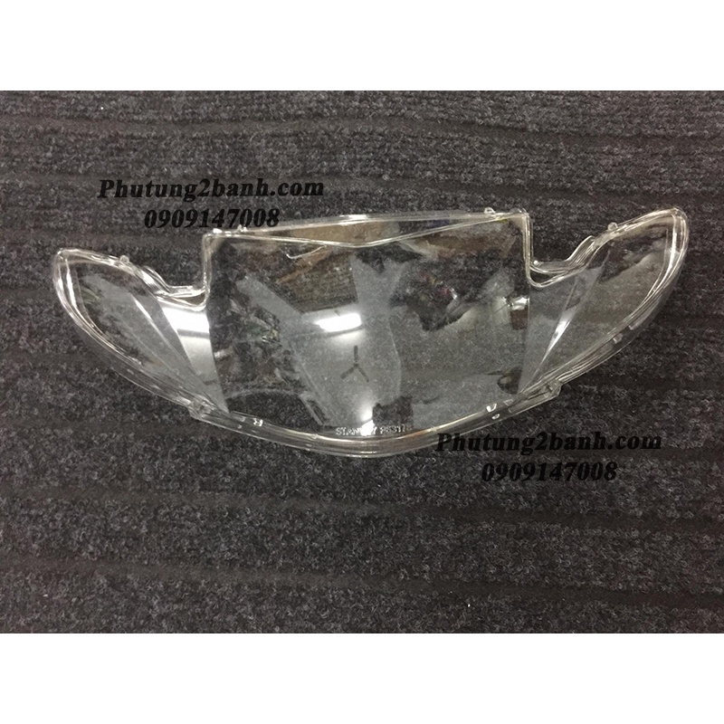 Chụp kính đèn trước xe Sirius Hello (Có chữ Stanley)