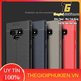 Ốp lưng Samsung Note 9 silicon giả da Auto Focus