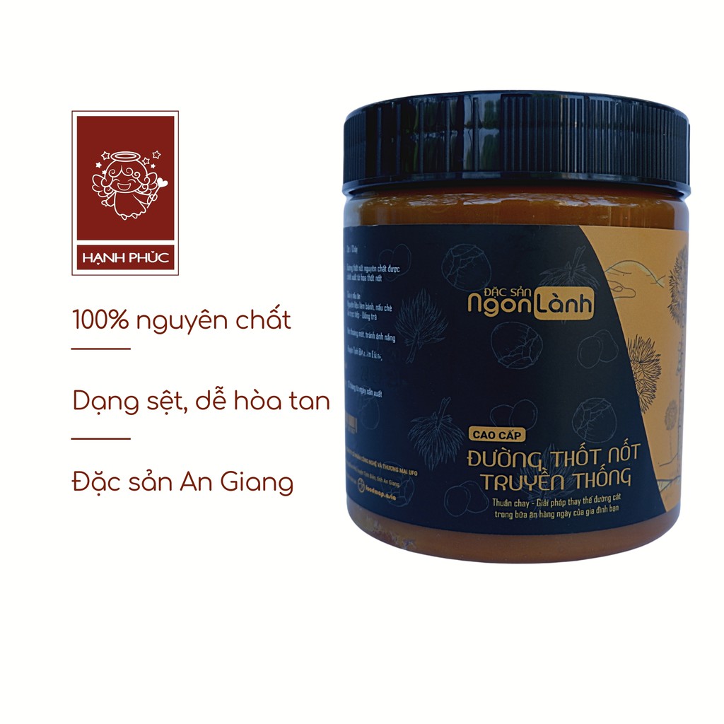 Đường Thốt Nốt⚡ANOLYTE⚡Đường Thốt Nốt Nguyên Chất - Dạng sệt, Hũ 850gr