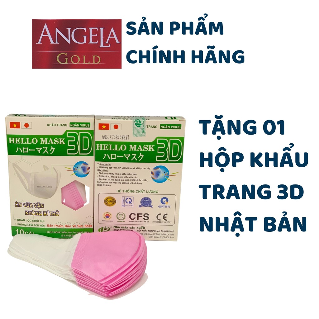 Viên uống duy trì sức khoẻ, sinh lý nữ Sâm Angela Gold 15 viên