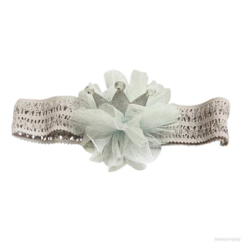 Băng đô ren hoa cho bé gái xinh xắn nhiều kiểu dáng tùy chọn