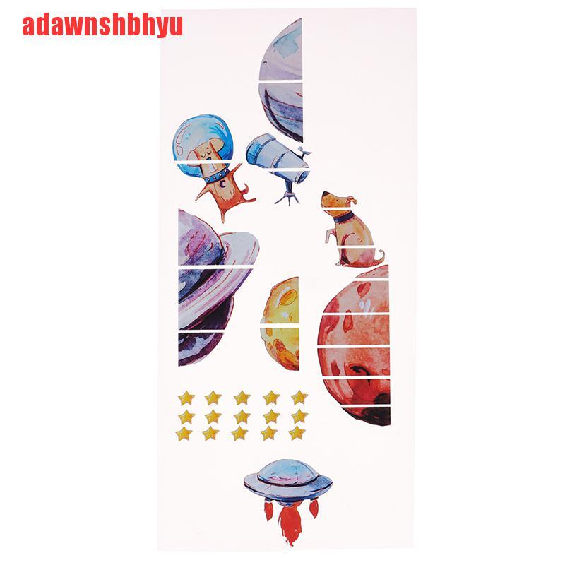 Nhãn dán hình không gian trang trí làm đẹp đàn guitar