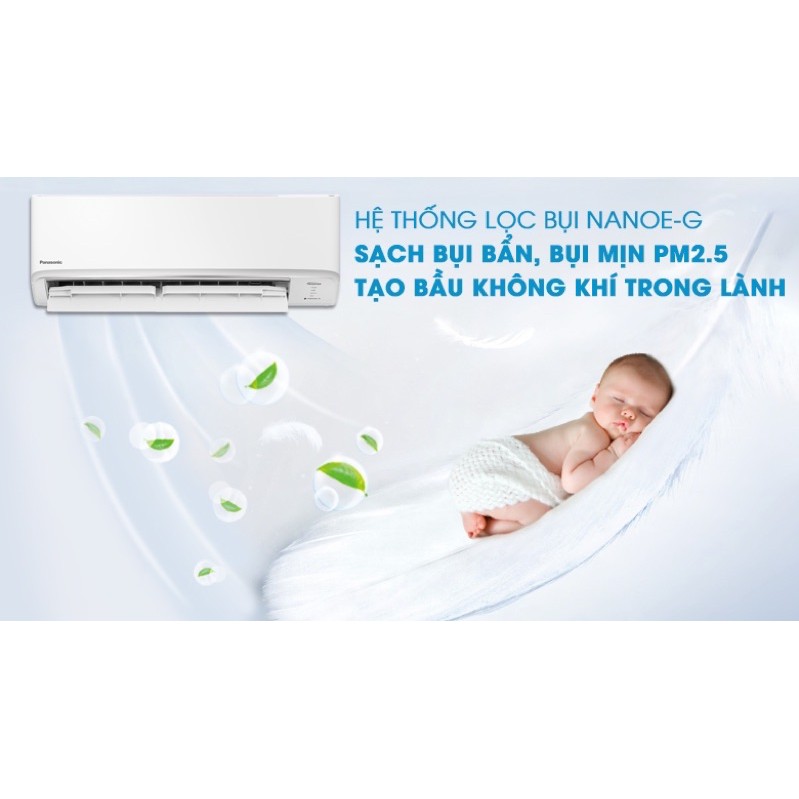 Máy lạnh 2 chiều Panasonic Inverter 1.5 HP CU/CS-YZ12WKH-8 Chỉ Bán Tại Thái Bình