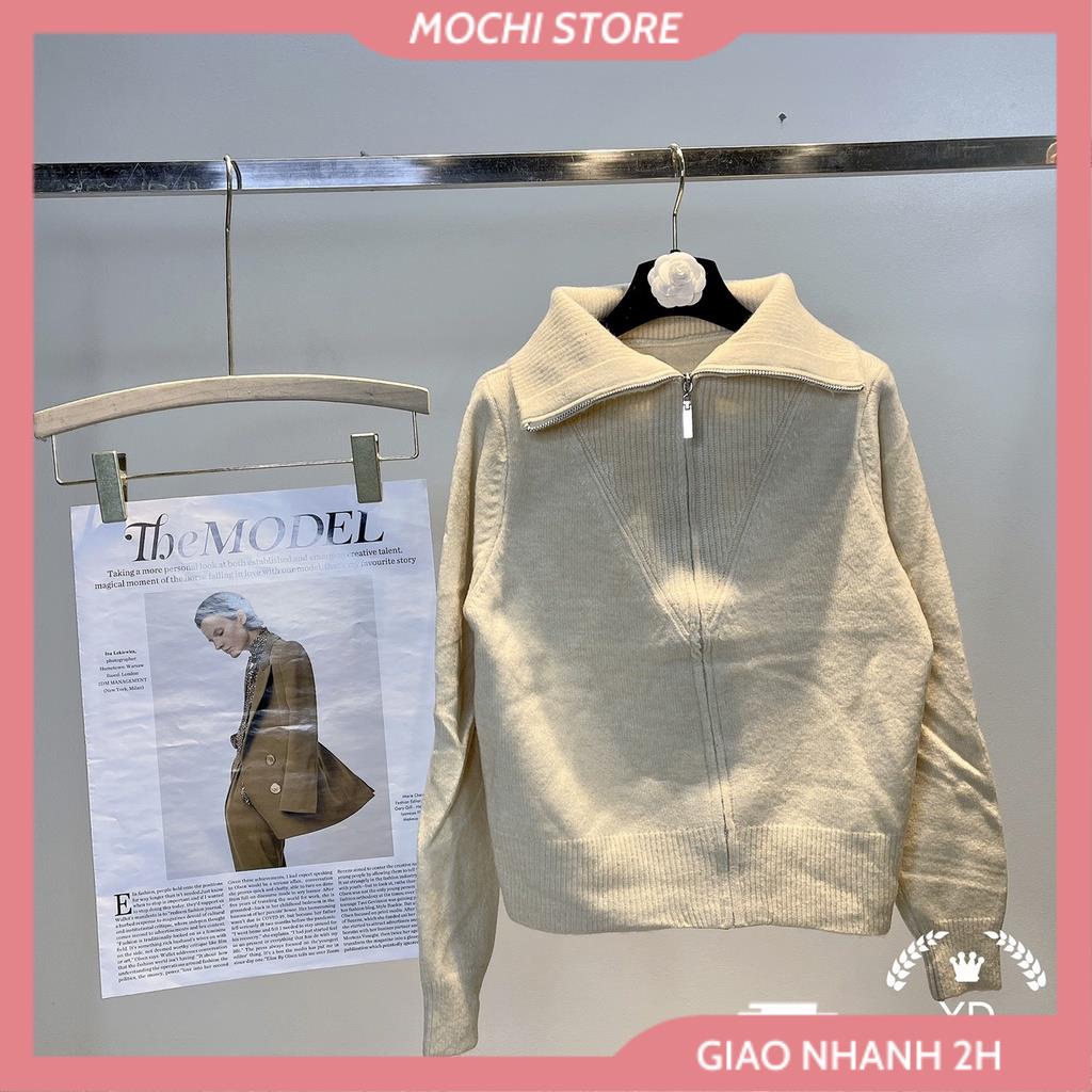 Áo Khoác Len, Áo Len Cổ Cao Khóa Kéo Chất Len Long Cừu Mặc Được 3 Kiểu Full Màu, Form Chuẩn Hàng Quảng Châu Xin Xò. | BigBuy360 - bigbuy360.vn