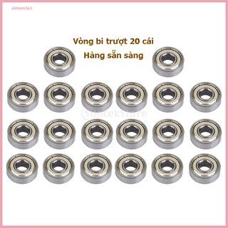 Set 20 Vòng Bi 608 zz (ABEC-7) Cho Ván Trượt