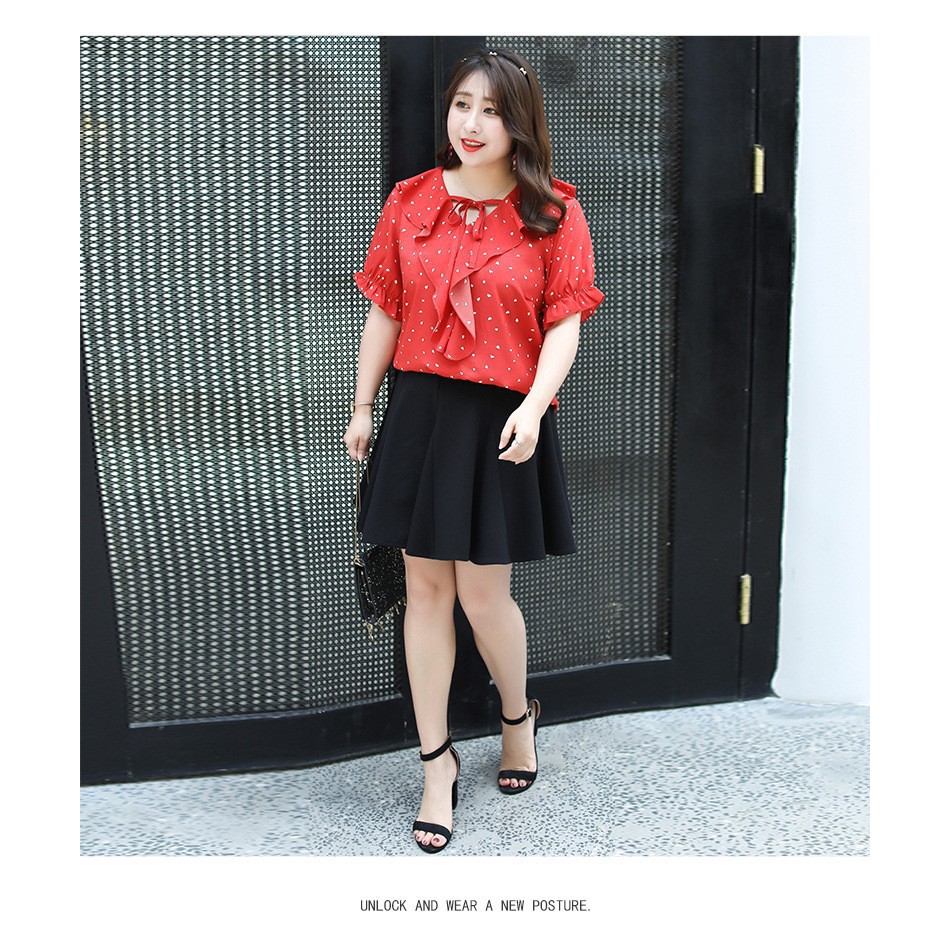 AMW002 - Áo chiffon nữ cho người mập hàng nhập 320k