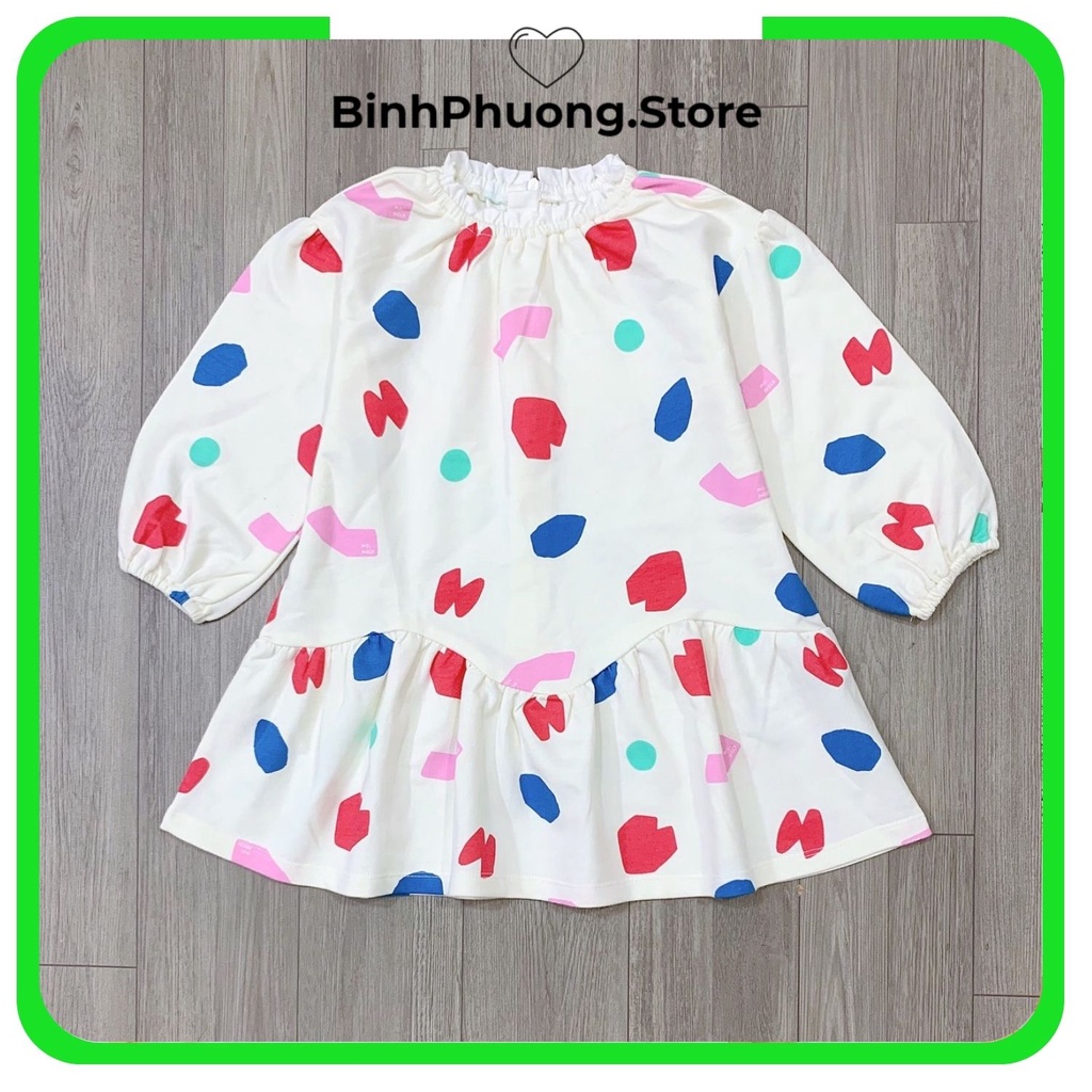 Váy Cho Bé Gái Mùa Thu 1 2 3 4 Tuổi, Đầm Cho Bé Gái 1 2 3 Tuổi Moimoln Xuất Hàn Binhphuong.Store