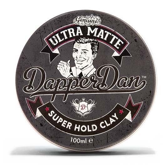 [ Chính Hãng UK ] Sáp Dapper Dan Ultra Matte Clay tạo kiểu tóc + Tặng Pre-styling Azenman Parana 20ml + Lược Tạo Kiểu