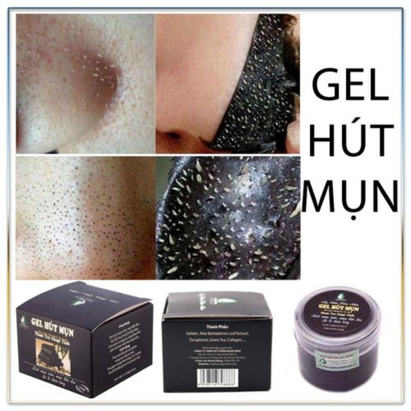Gel lột mụn than tre hoạt tính - se khít lỗ chân lông- giảm mụn