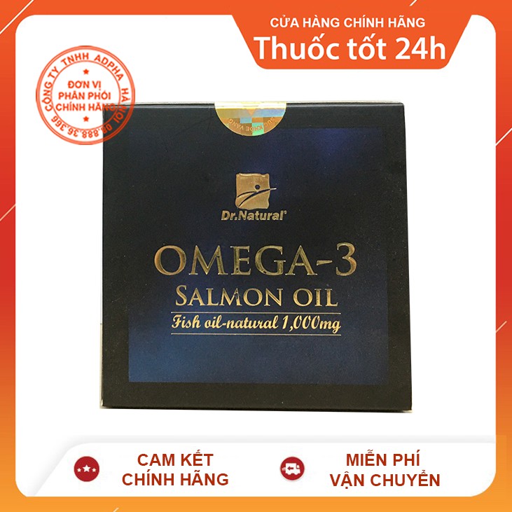 TPBVSK Viên dầu cá hồi Dr Natural Omega 3 Salmon Oil