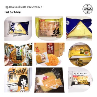 Bánh Mix Tổng Hợp Các Loại Bánh Ruốc Bánh Mặn