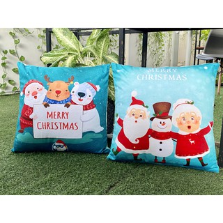 Vỏ gối trang trí Giáng Sinh 45-45cm