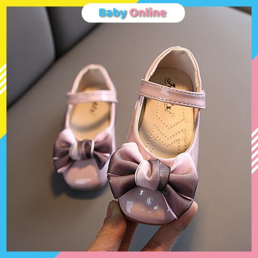 Giày Búp Bê Cho Bé Đính Nơ Phong Cách Mới