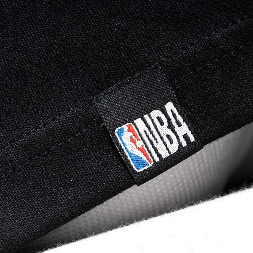 Áo thun New Era NBA Bulls-chính hãng-Đen logo đỏ