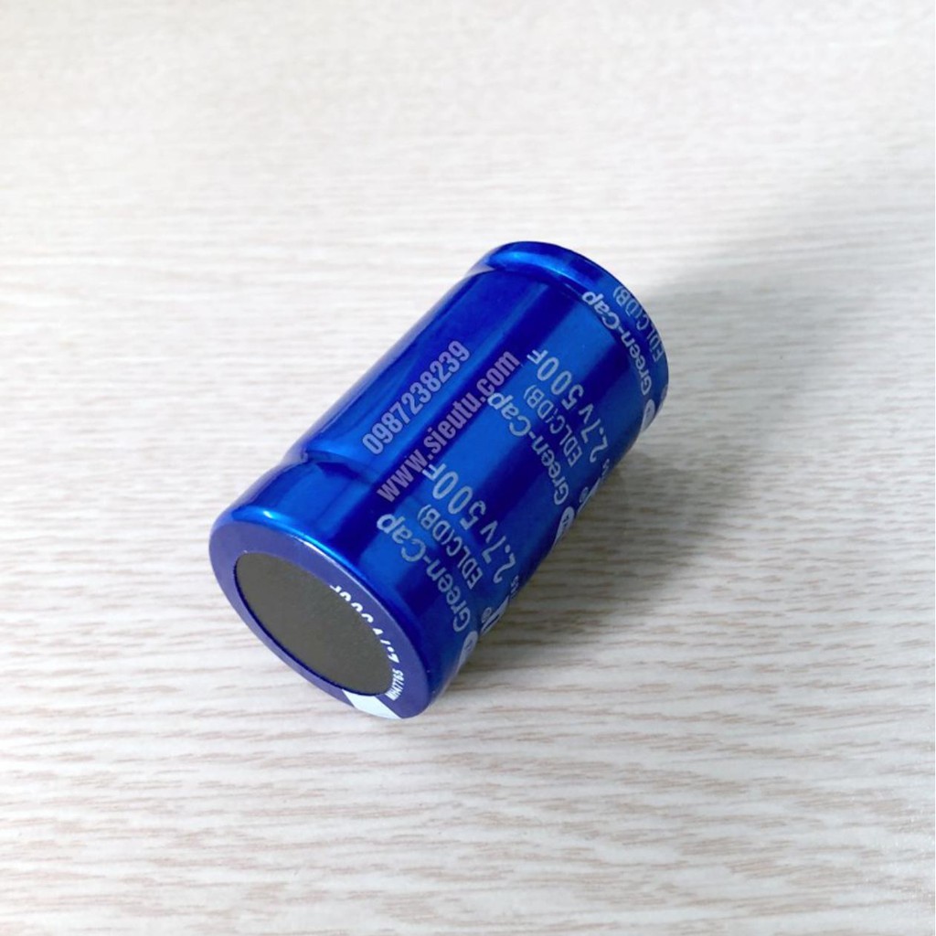 SIÊU TỤ ĐIỆN 500F 2.7V