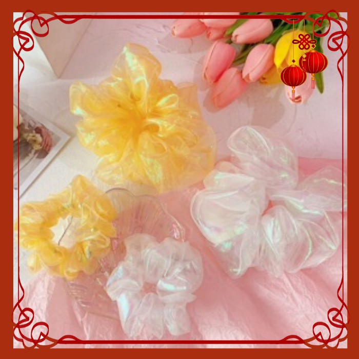 Buộc tóc Scrunchies helogram