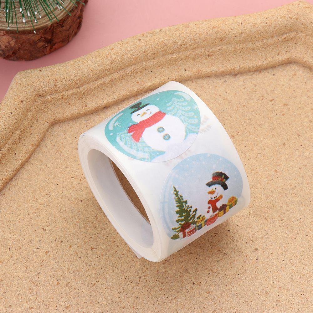 CHOOKEY Sticker Dán Trang Trí Quà Giáng Sinh