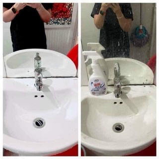 Xịt tẩy cặn canxi inox/kính