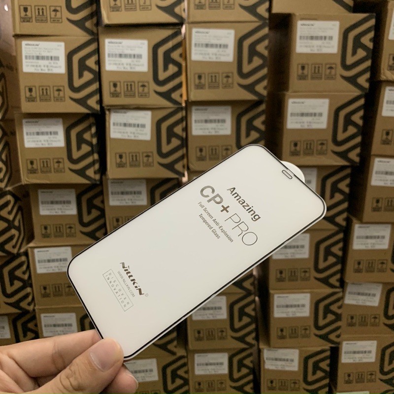 có ip 14promax cường lực cao cấp nillkin CP+ PRO full màn hình mép nhỏ for x/xs/11pro/xsmax/11promax /12/12promax