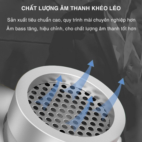 Tai nghe nhét tai Bagi EXTRA BASS BM-M2 âm thanh trong trẻo.
