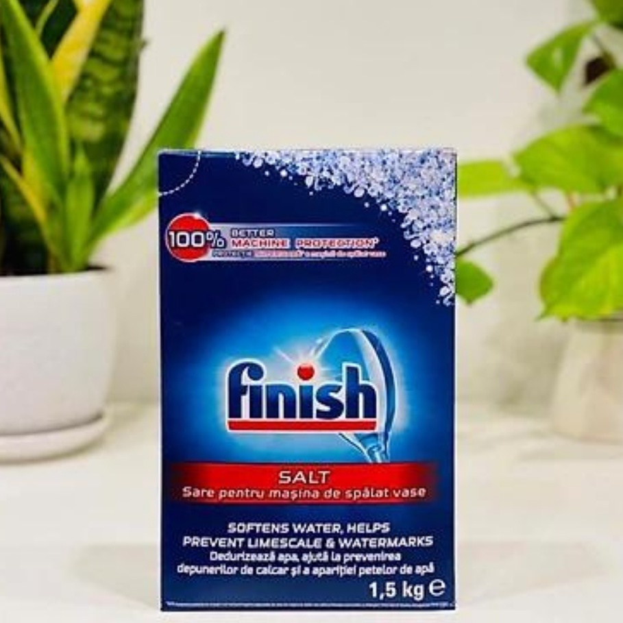 Muối rửa bát Finish 1.2 kg/ hộp - Hàng chính hãng