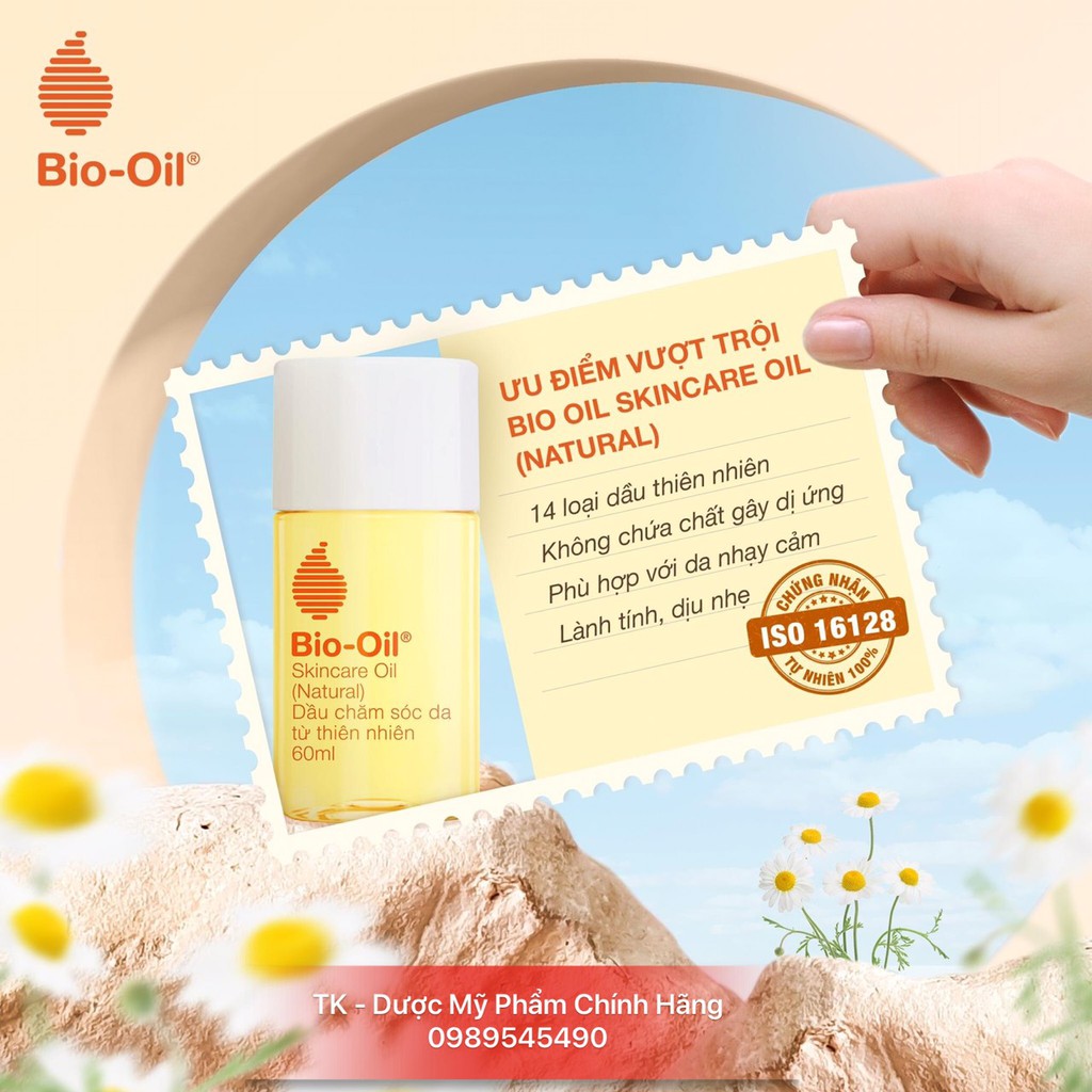 BIO OIL SKINCARE OIL NATURAL Dầu Chăm Sóc Da Từ Thiên Nhiên