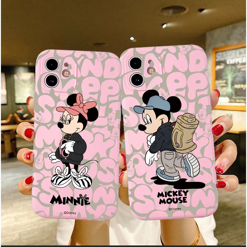Ốp Điện Thoại Phong Cách Hoạt Hình Disney Cho Iphone 12 Pro 6s Iphone7Plus 8p Xr 6p / X