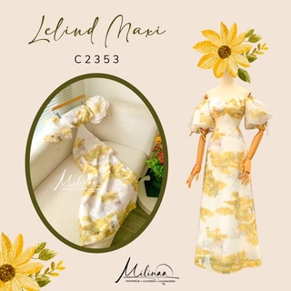 ĐẦM MAXI TAY PHỒNG  C2353