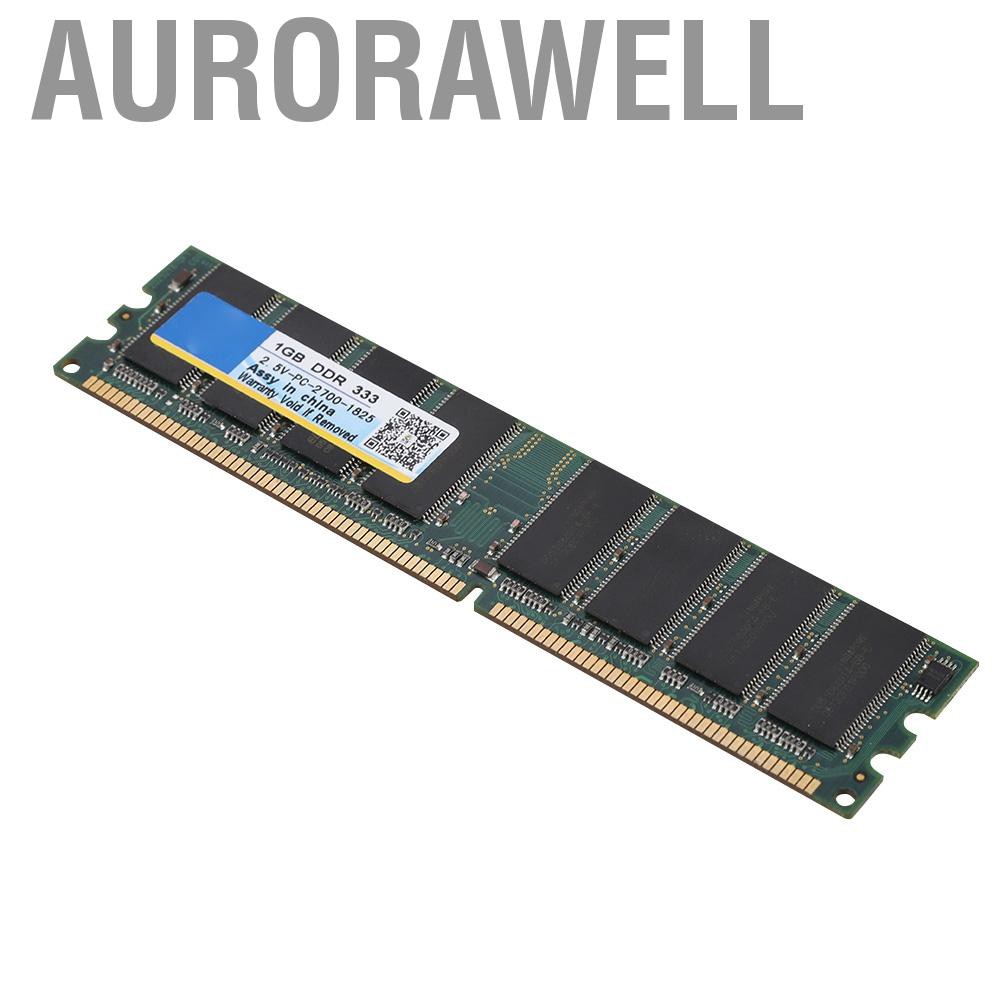 Bộ Thẻ Nhớ Bên Ngoài Aurorawell Ddr Memory - 1g 333mhz Cho Desktop Pc-2700