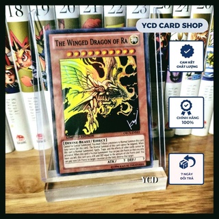 Thẻ bài yugioh chính hãng thần Ra - The Winged Dragon of Ra (Limited edition)  – Super Rare