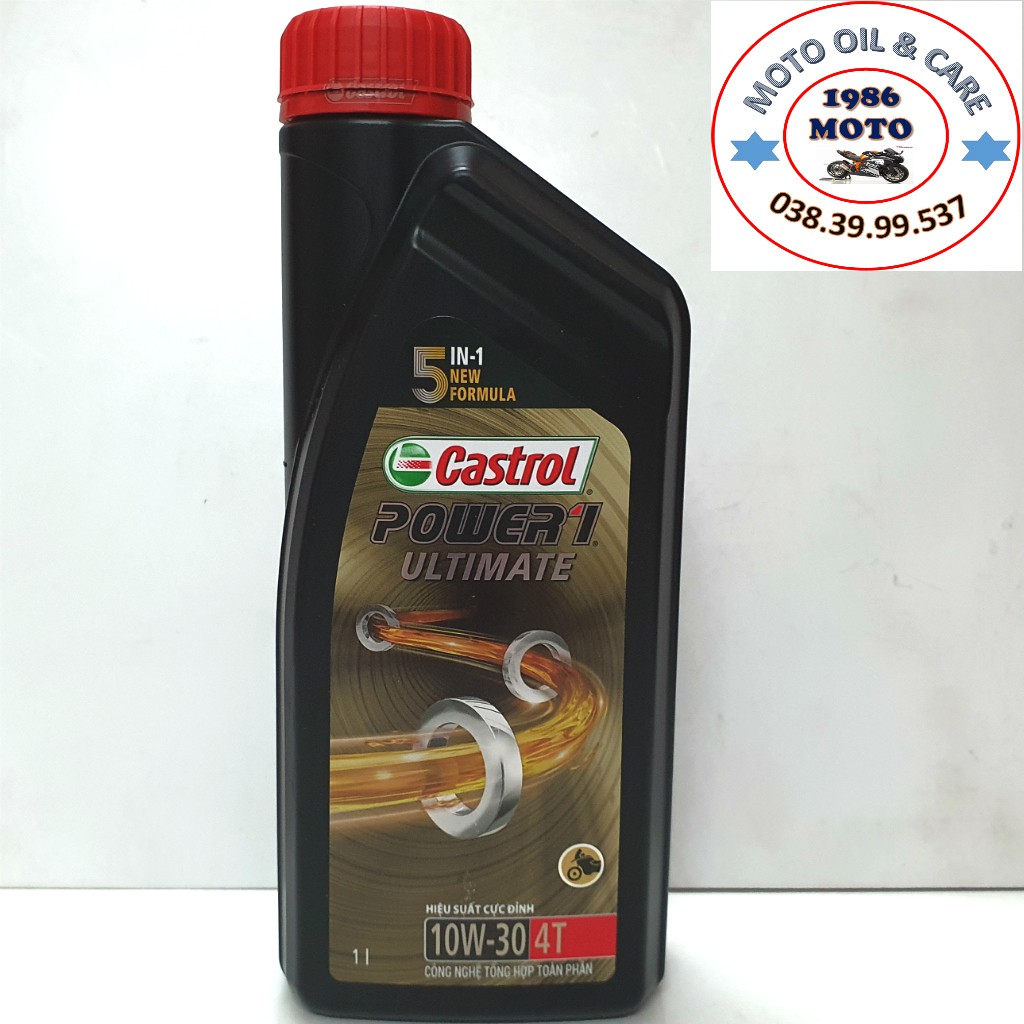 NHỚT TỔNG HỢP TOÀN PHẦN XE SỐ CASTROL POWER1 ULTIMATE 10W30