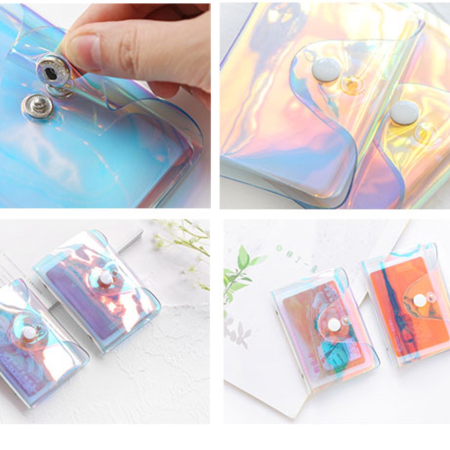 Túi nhựa trong suốt đựng thẻ nhiều ngăn tiện dụng | BigBuy360 - bigbuy360.vn