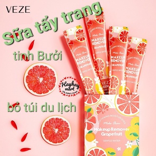 Sữa tẩy trang tinh bưởi bỏ túi