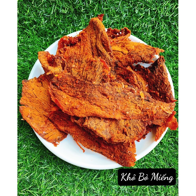Khô bò miếng hủ pet 250gr siêu ngon