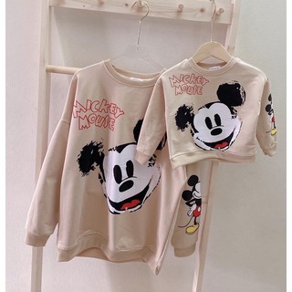 SET ÁO ĐÔI MICKEY BE MẸ BÉ