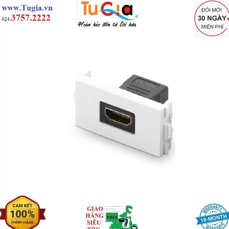 Đầu Nối Wallplate HDMI Âm Tường Ugreen 20317 - Hàng Chính Hãng