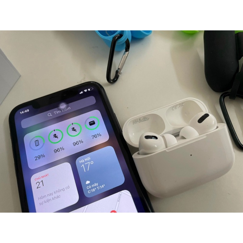 Tai Nghe Bluetooth Cao Cấp Phiên Bản Pro Định Vị, Đổi Tên, Dùng Cho IOS và Androi