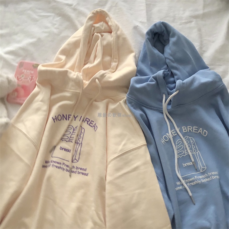 NRVP Áo Hoodie Dáng Rộng Thời Trang Hàn Quốc 2022 Dành Cho Nữ