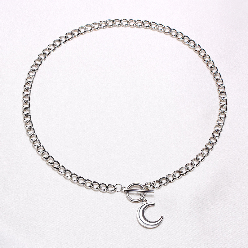 Vnox vòng cổ Mặt Trăng Khuyết Phong Cách Boho Thời Trang