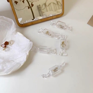 Hộp Đựng Trang Sức Trong Suốt Hình Viên Kẹo Dễ Thương