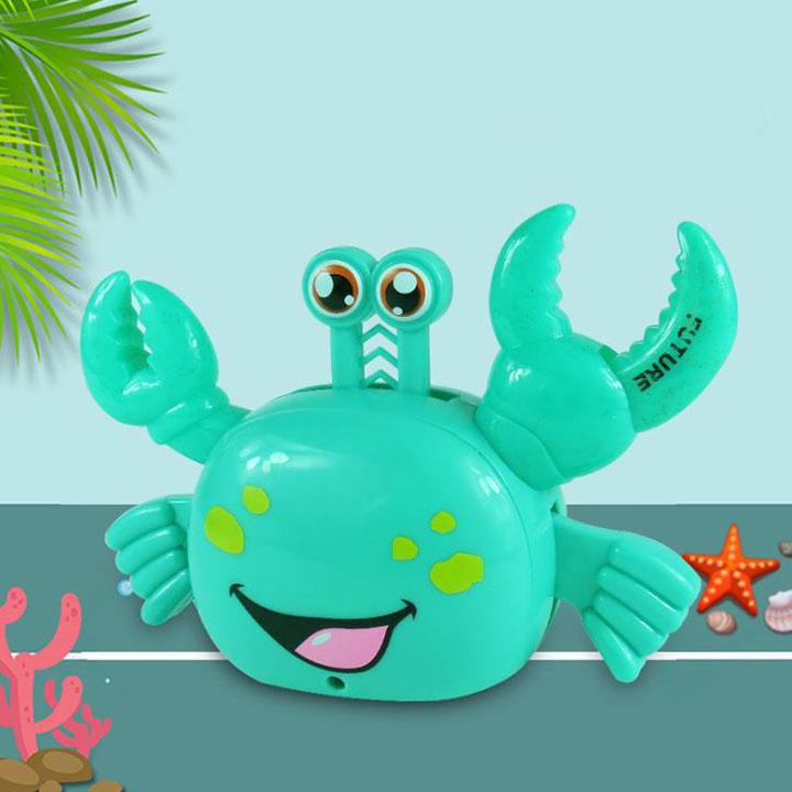 Đồ Chơi Cua Bò Chạy Pin Có Đèn Nhạc Vui Nhộn Dành Cho Bé